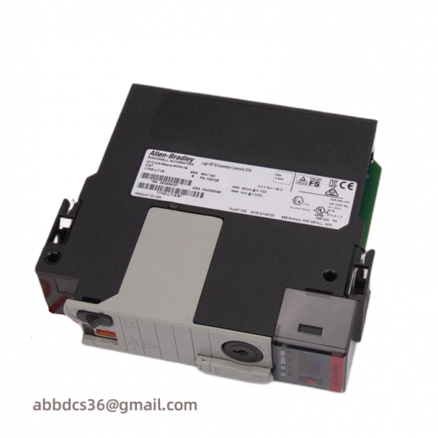 Allen Bradley AB 1756-L62S GuardLogix Processor 4MB, Efficient Control Solution for Industrial Automation