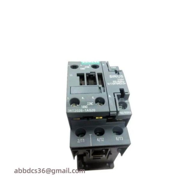 SIEMENS 3RT2026-1AG20 Power Contactor: Reliable Switching for Industrial Automation