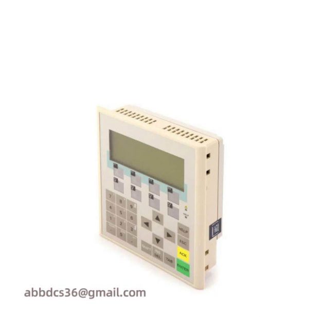 SIEMENS 6AV6641-0BA11-0AX1: Advanced SIMATIC Operator Panel for Enhanced Control Solutions