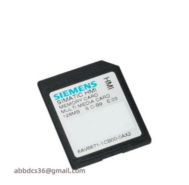 SIEMENS 6AV6671-1CB00-0AX2 SIMATIC Memory Card for Industrial Control