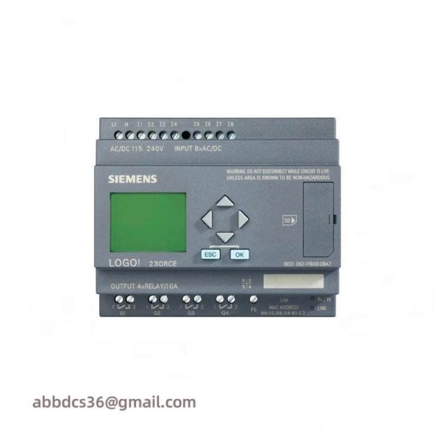 SIEMENS 6ED1052-1MD00-0BA7: Industrial Automation Logic Module, 12/24VDC Display