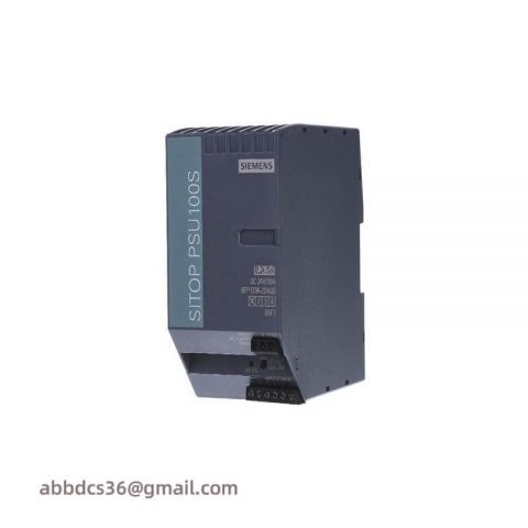 SIEMENS 6EP1334-2BA20 Power Supply Input: Efficient & Reliable Power Solution