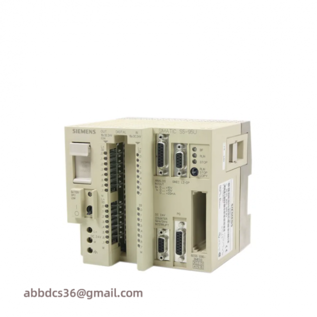 SIEMENS 6ES5095-8ME03 S5-95U Central Unit for Industrial Control Solutions