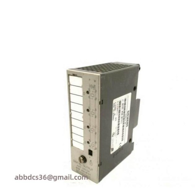 SIEMENS 6ES5450-8FA11 Digital Output Module: Precision Control for Industrial Automation