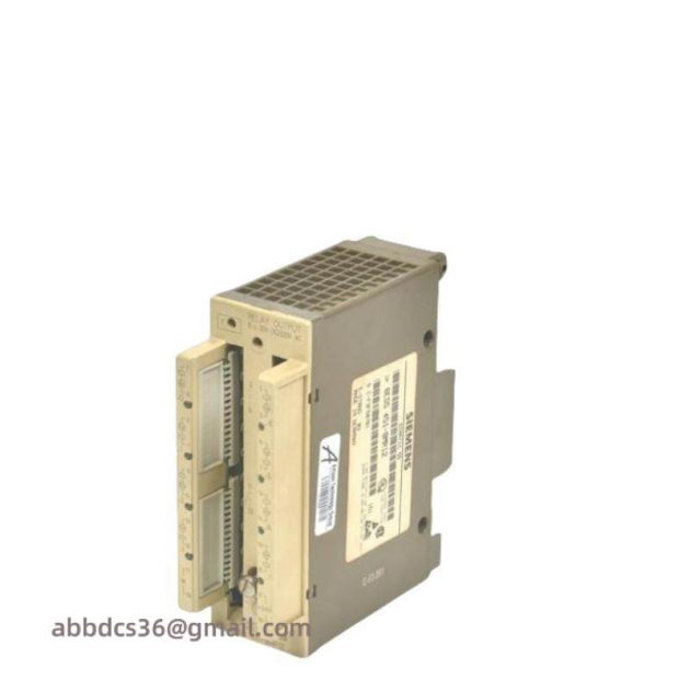 SIEMENS 6ES5451-8MR12: 8 Relay Output Module for Industrial Control Systems