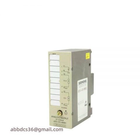 SIEMENS 6ES5470-8MB11 | Analog Output Module for Industrial Automation