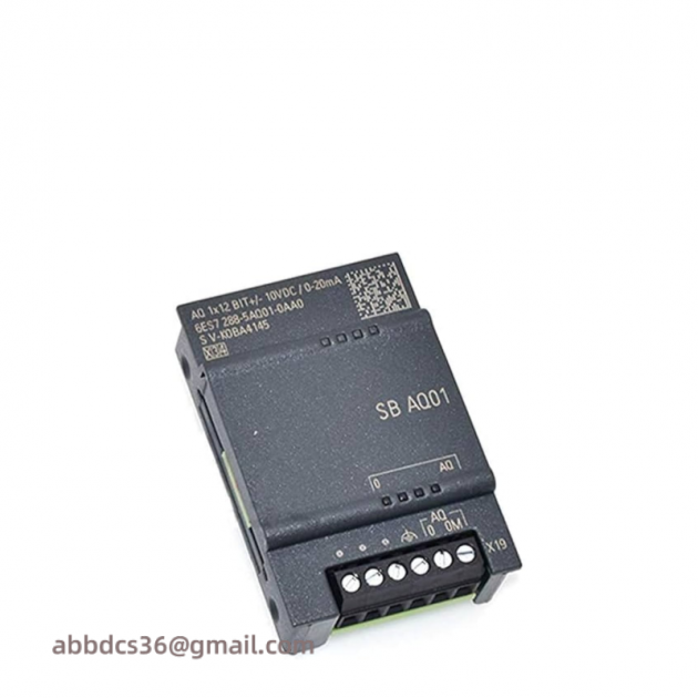 SIEMENS 6ES7288-5AQ01-0AA0 Analog Output SB AQ01, Industrial Control Module