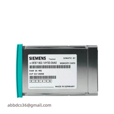 SIEMENS SIMATIC S7 Memory Card 6ES7952-1KP00-0AA0: Industrial Control Solutions for Enhanced Performance