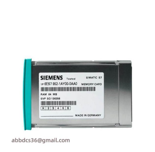 SIEMENS SIMATIC S7 Memory Card 6ES7952-1KP00-0AA0: Industrial Control Solutions for Enhanced Performance