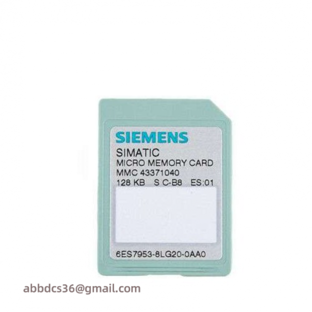 SIEMENS 6ES7953-8LG20-0AA0: Advanced Micro Memory Card for Industrial Automation