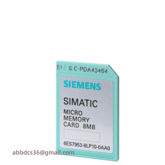 SIEMENS 6ES7953-8LL20-0AA0: High-Performance Micro Memory Card for S7 Control Systems