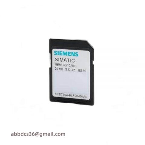 SIEMENS 6ES7954-8LF03-0AA0: Advanced S7 Memory Card for Industrial Automation