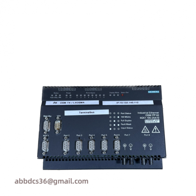 SIEMENS 6GK1 105-2AA10 Optical Switch Module - Enhancing Network Efficiency for Industry 4.0