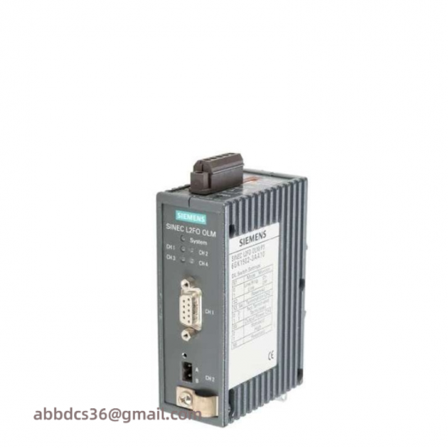 SIEMENS 6GK1502-3AA10 Optical Link Module, Industrial Automation Solution