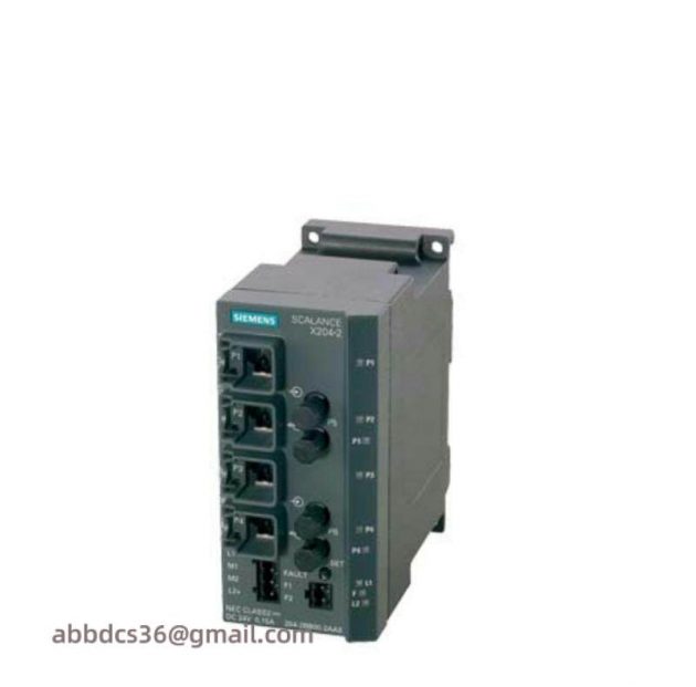 SIEMENS SCALANCE X204-2 Managed IE Switch 6GK5204-2BB10-2AA3, High-Performance Networking Solution