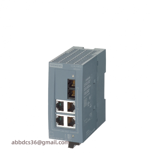 SIEMENS SCALANCE XB004-1 Industrial Ethernet Switch 6GK5 004-1BD00-1AB2, High Performance Network Solution