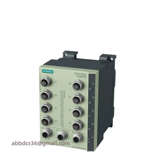 SIEMENS 6GK5 Series 208-0HA10-2AA6 Redundant Power Supply Module