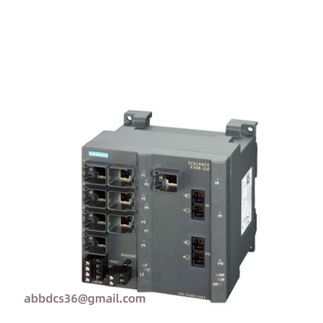 SIEMENS 6GK5-308-2FM10-2AA3 - Scalable X308-2LD Ethernet Switch