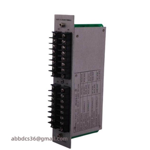 BENTLY NEVADA 84152-01 Quad Relays Module: High-Performance Control Solutions