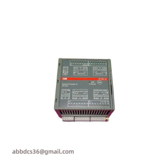 ABB's 07DC91 GJR5251400R0202 Advant Controller - Precision, Efficiency & Reliability in Automation