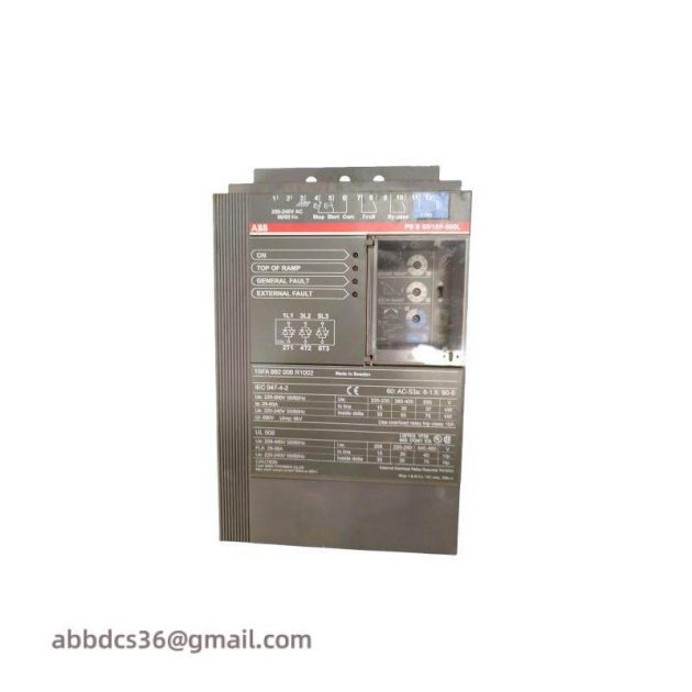 ABB 1SFA892006R1002: Advanced Soft Starter for Industrial Applications