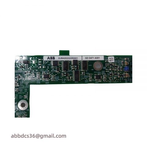 ABB GDD471A001 2UBA002322R0001 MODULE - Advanced Control Core for Industrial Automation