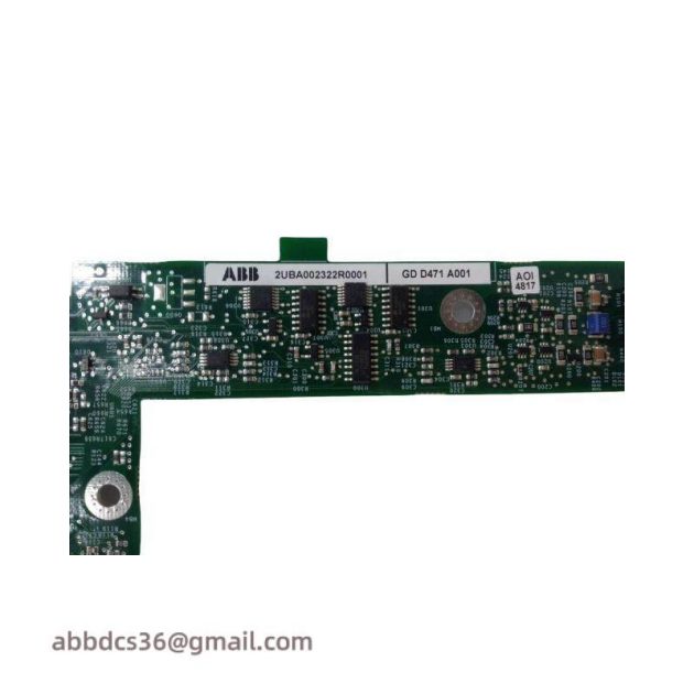 ABB GDD471A001 2UBA002322R0001 MODULE - Advanced Control Core for Industrial Automation