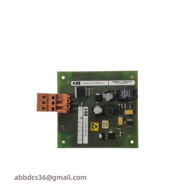 ABB 3BHE006373R0101 - Advanced Control Board for Industrial Automation