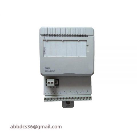 ABB 3BSE020512R1 AI801: 8-Channel Analog Input Unit for Precision Control