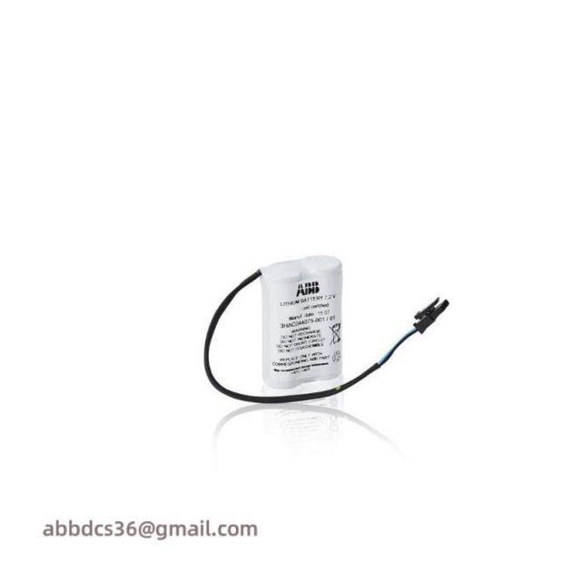 ABB 3HAC044075-001 SMB Battery for ABB Robot CPU: High Capacity, Reliable Power Source