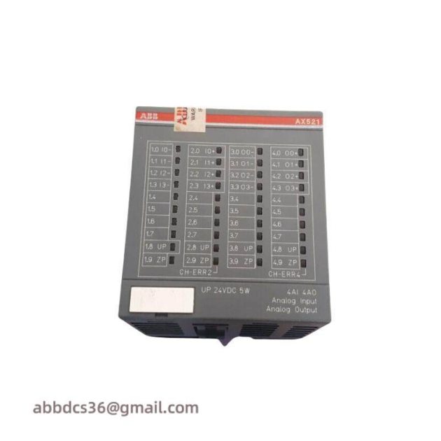 ABB AX521 Analog Input & Output Modules, Precision Control Solutions