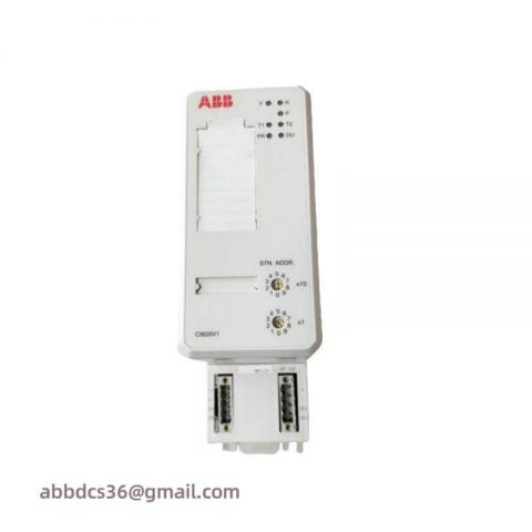 ABB CI820V1 3BSE025255R1 Power Supply Module, High-Performance PLC Component