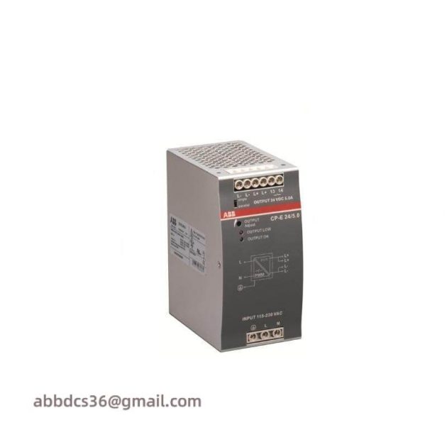 ABB CP-E 24/5A Power Supply: High Efficiency, Reliable Energy Solution