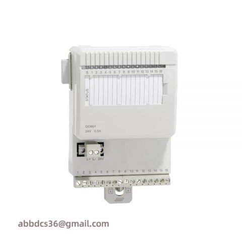 ABB DO801 3BSE020510R1: 24V 16 Channel Digital Output Module for Industrial Automation