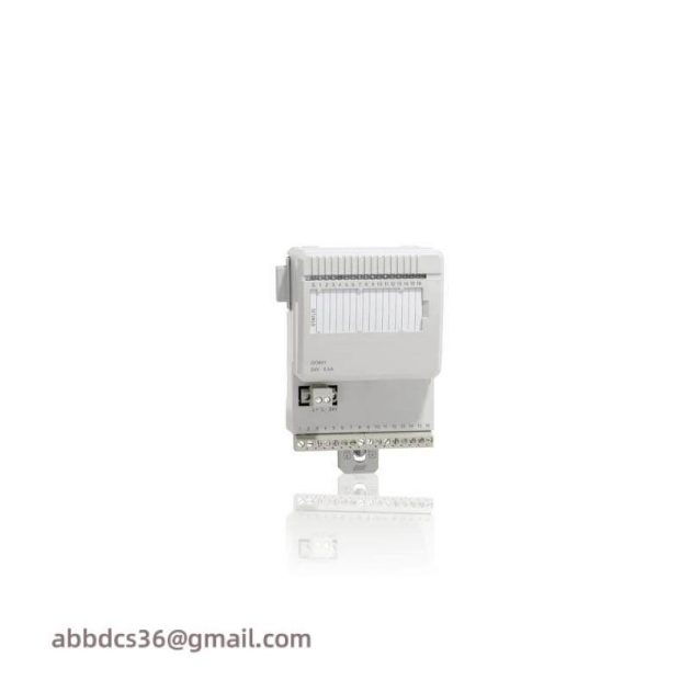 ABB DO801 3BSE020510R1: 16-Channel Digital Output Module, 24V