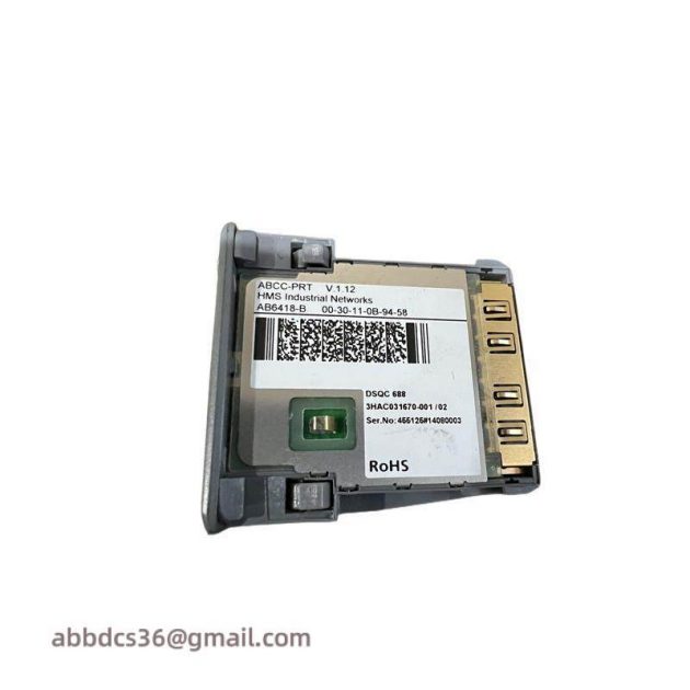 ABB DSQC688 ProfiNet Board - Industrial Control Module, High-Performance IO Solution