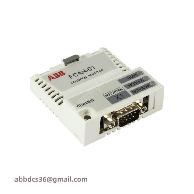 ABB FCAN-01 CAN Bus Adapter Module for Industrial Automation