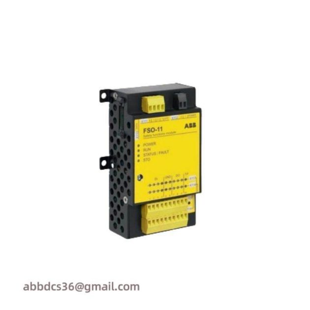 ABB FSO-11 Safety Functions Module - Enhancing Industrial Safety with Precision