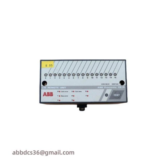 ABB ICSI16D1 - IO Remote Unit for Procontic Control System