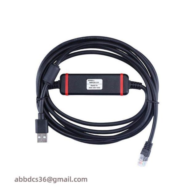 ABB NPCU-01 Industrial Debugging Cable - Advanced Control Solutions