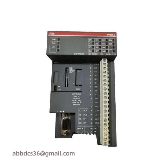 ABB PM554-T A0 Industrial Control CPU, State-of-the-Art Automation Solution