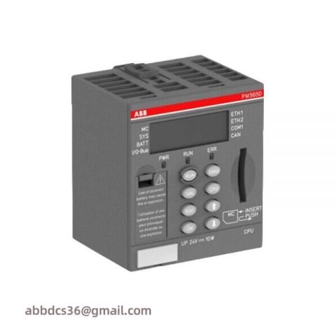 ABB PM5650-2ETH: High-Performance Central Processing Unit Module