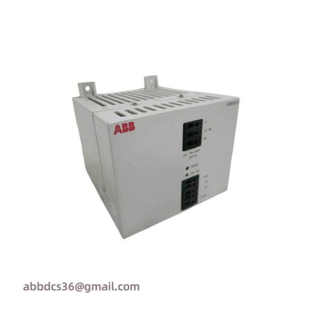 ABB SD812V1 3BSC610045R2 Power Supply Module - Precision, Reliability, and Efficiency for Industrial Automation