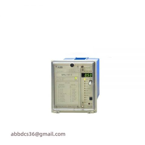 ABB SPAJ141C - Combined Overcurrent and Earth-Fault Relay, for Industrial Control Systems