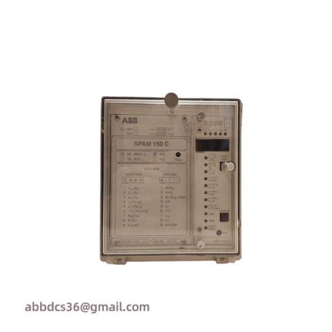 ABB SPAM-150C Motor Protection Relay, Comprehensive Safety Solution