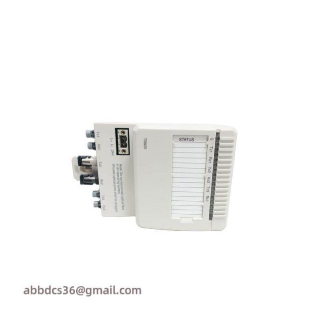 ABB TB825 3BSE036634R13 Optical Media Converter - Fiber Optic Networking Solution