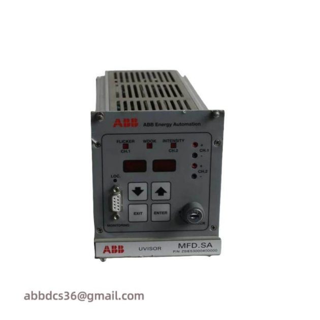 ABB UVISOR MFD.SA Control Unit - Precision & Reliability for Industrial Automation