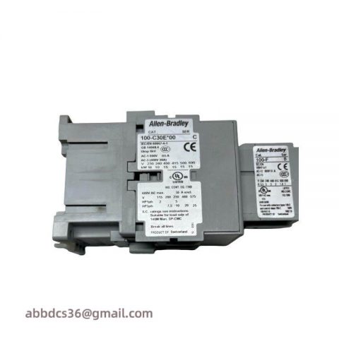 Allen Bradley 100-C30E*00 CONTACTOR RELAY - Control Solutions for Industrial Applications