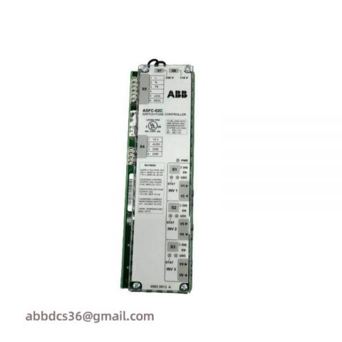 ABB ASFC-02C Switch Fuse Controller, Advanced Industrial Automation Module