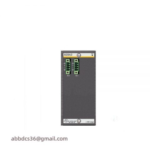 Bachmann AI204/2 Analog Input Module: Precision Measurement Solution